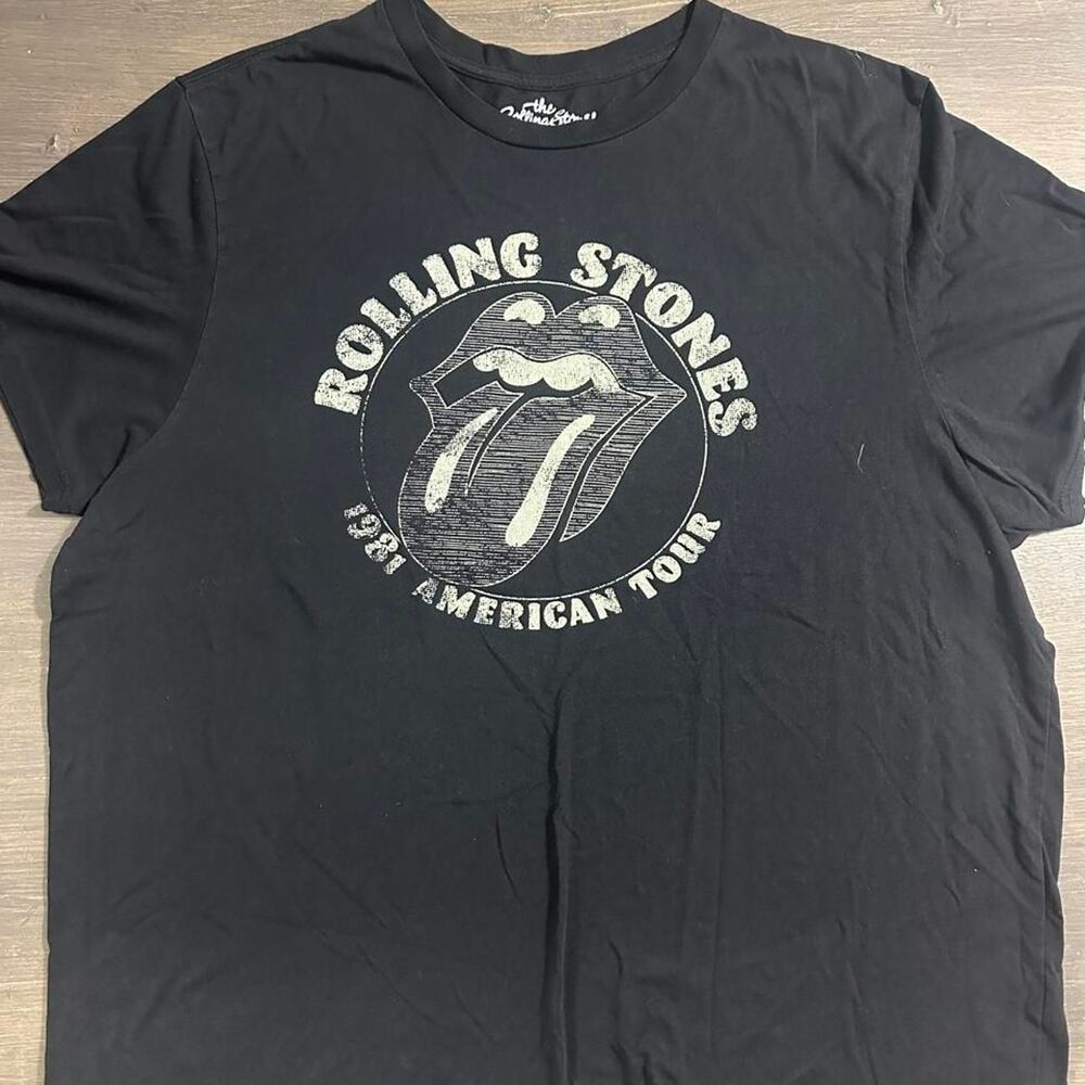 The-rolling-stones Men's Black T-shirt
